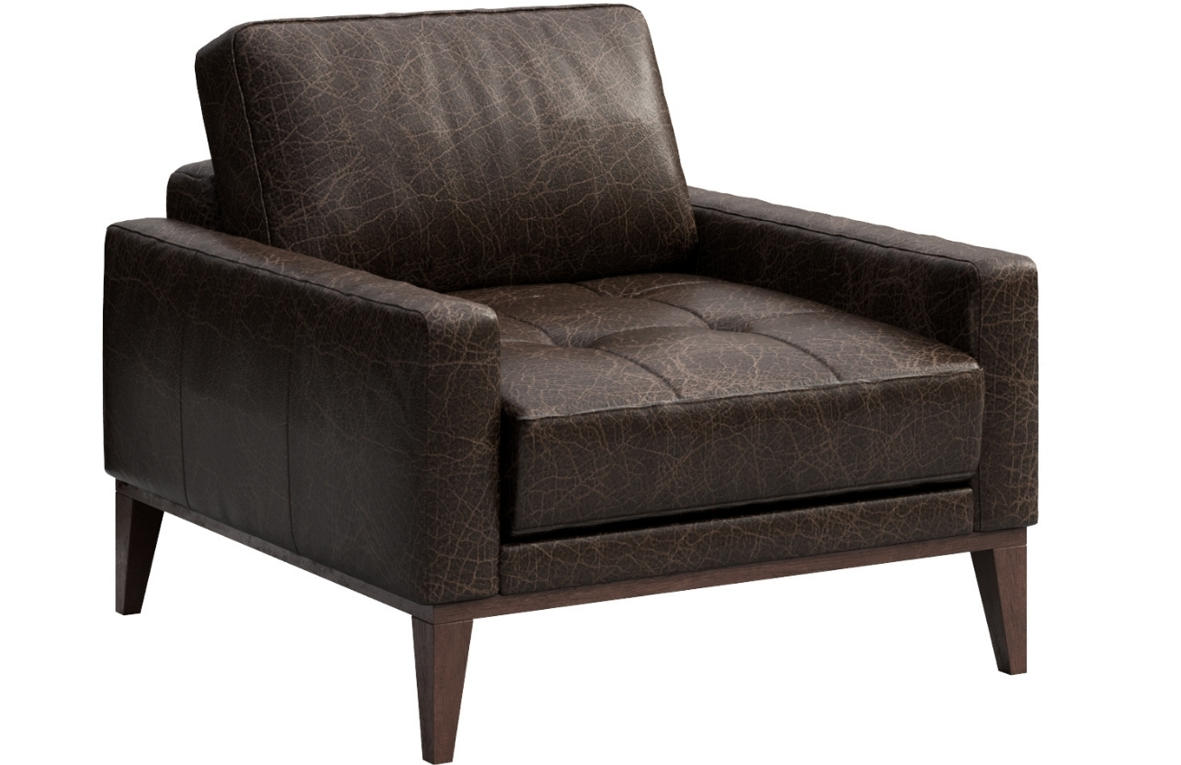 Mesonica Kožené křeslo Musso Tufted