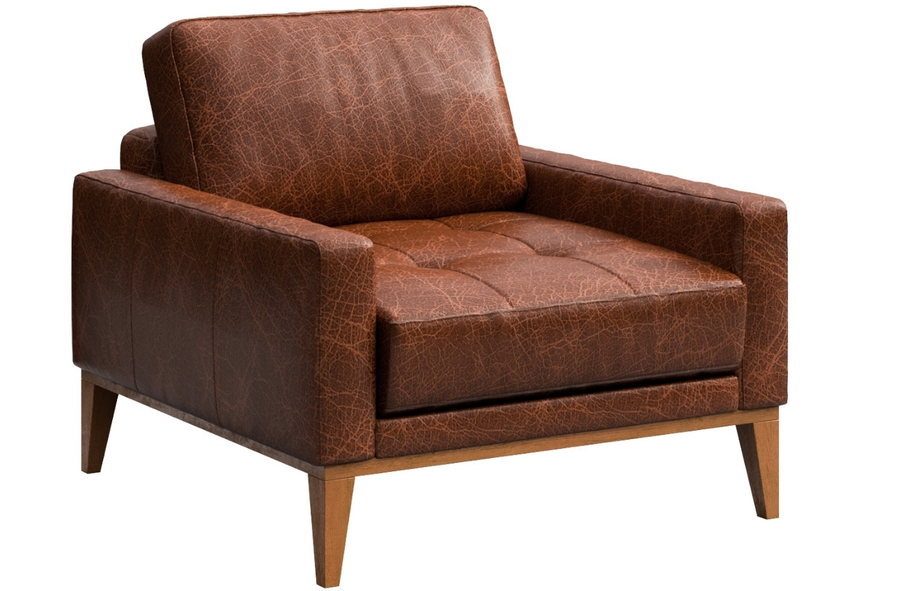 Mesonica Kožené křeslo Musso Tufted