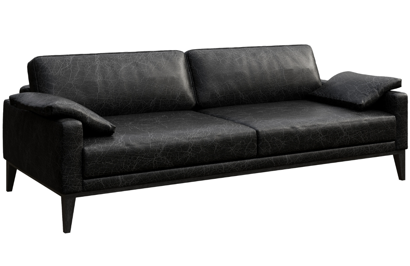 Mesonica Kožená pohovka Musso 211 cm