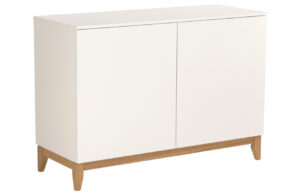 Bílá komoda Woodman Blanco 120 x 48 cm