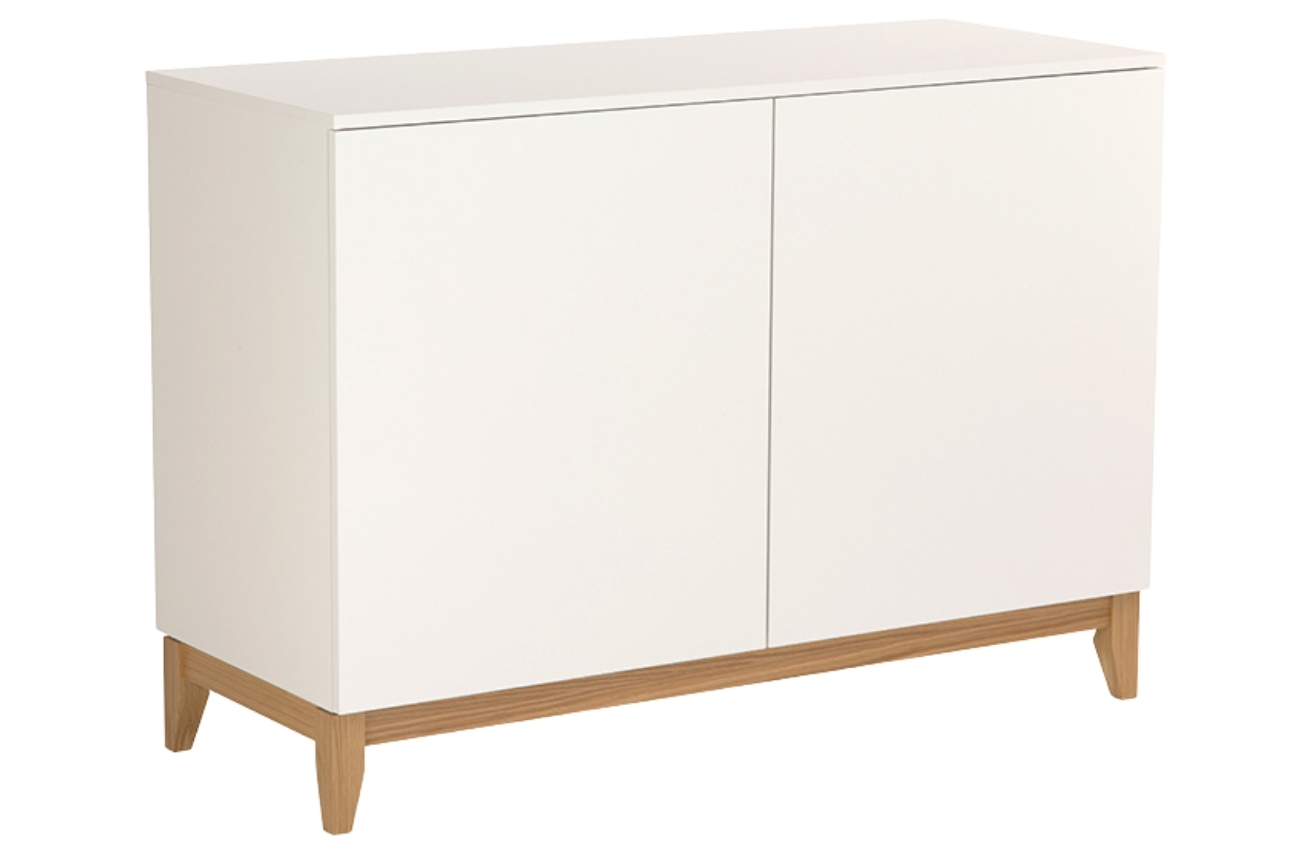 Bílá komoda Woodman Blanco 120 x 48 cm