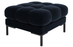 Micadoni Sametová podnožka Mamaia 60 x 60 cm