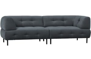 WOOOD Sametová pohovka Doyle 245 cm