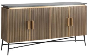 Richmond Kovová komoda Ironville 160 x 40 cm