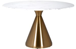 Richmond Mramorový jídelní stůl Tenille 130 cm