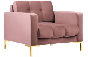 Micadoni Sametové křeslo Mamaia