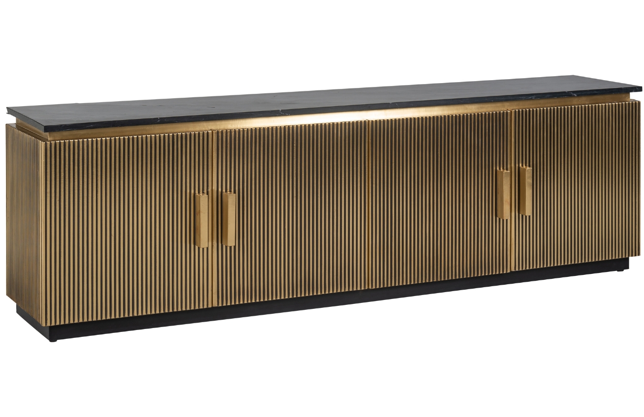 Richmond Kovový TV stolek Ironville 200 x 45 cm