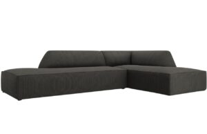 Micadoni Manšestrová rohová pohovka Ruby 273 cm