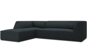 Micadoni Manšestrová rohová pohovka Ruby 273 cm