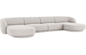 Micadoni Rohová pohovka Miley 340 cm