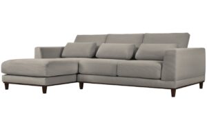 Windsor & Co Manšestrová rohová pohovka Leon 260 cm