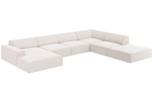 Micadoni Rohová pohovka Jodie 364 cm