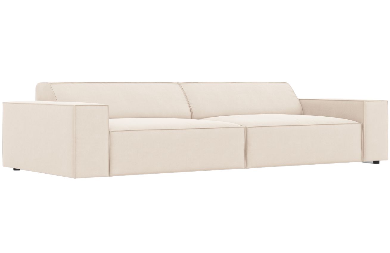 Micadoni Sametová pohovka Jodie 204 cm