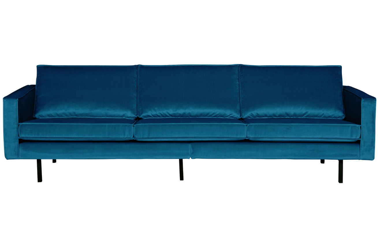 WOOOD Sametová pohovka Raden 277 cm