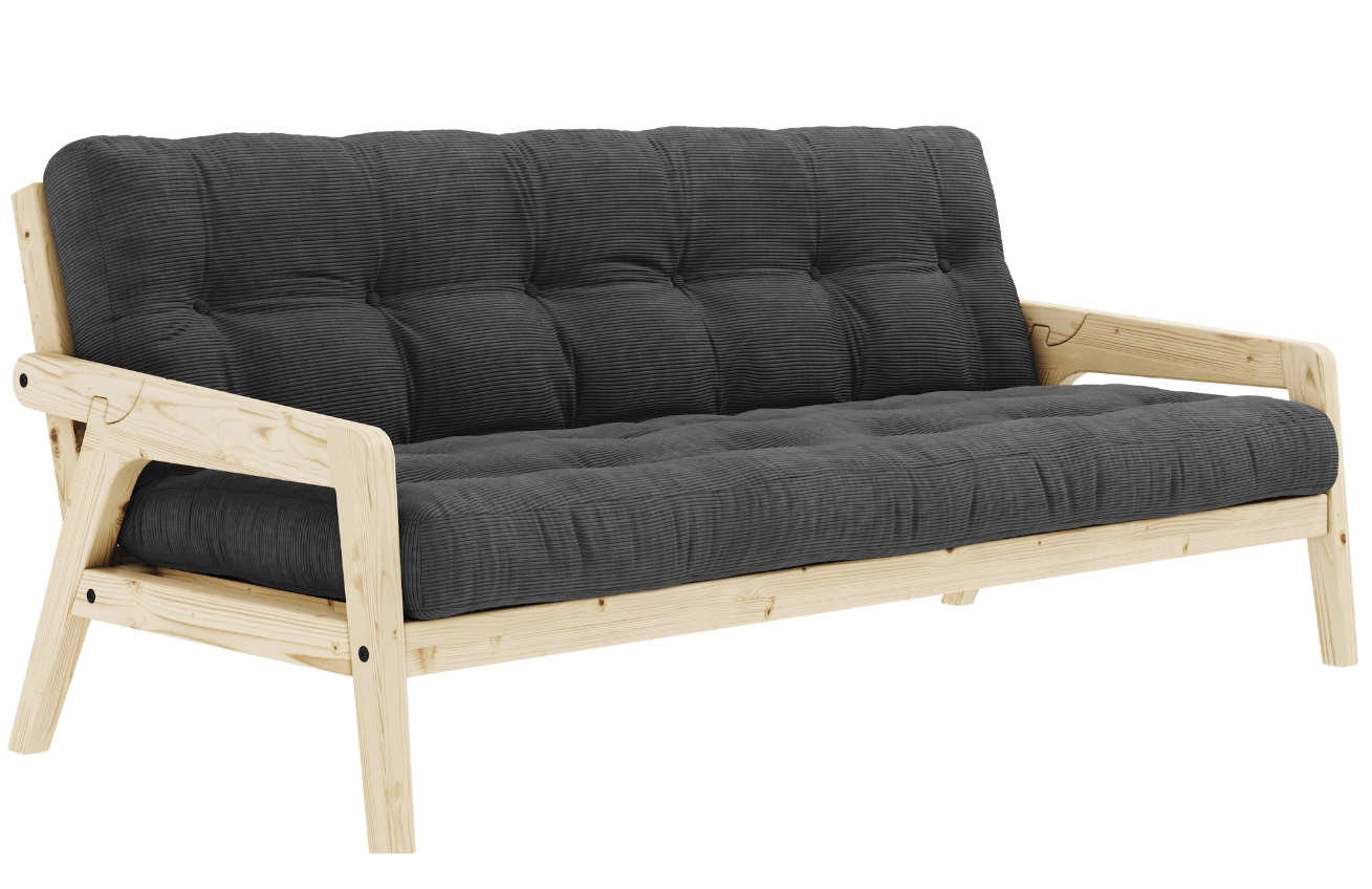 Karup Design Manšestrová rozkládací pohovka Grab 204 cm