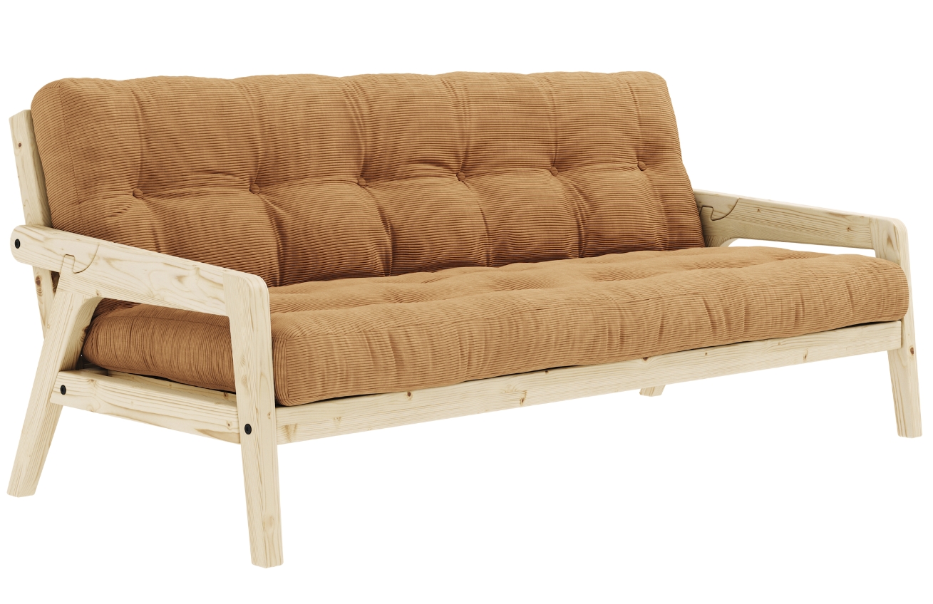 Karup Design Manšestrová rozkládací pohovka Grab 204 cm