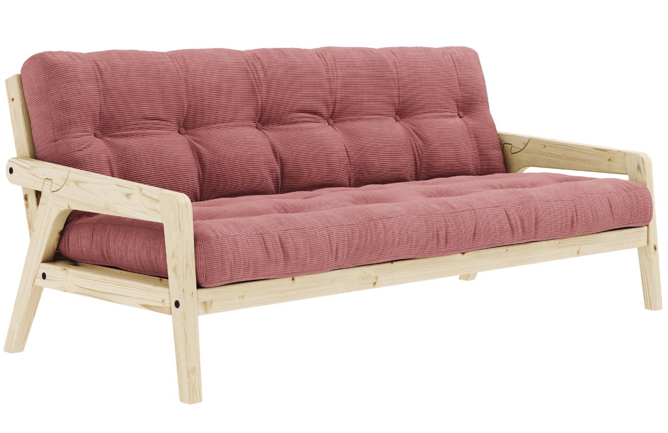 Karup Design Manšestrová rozkládací pohovka Grab 204 cm