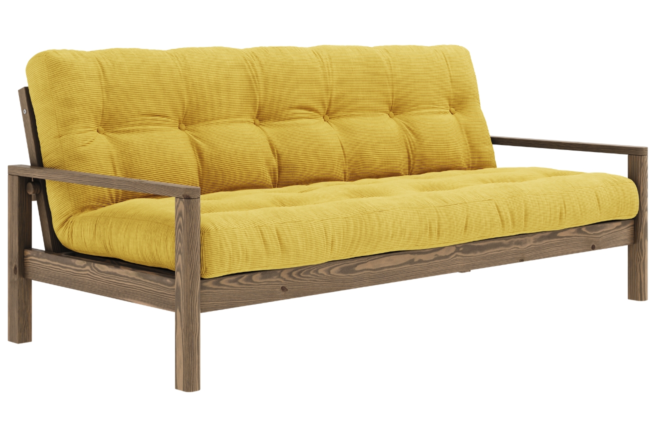 Karup Design Manšestrová rozkládací pohovka Knob 205 cm