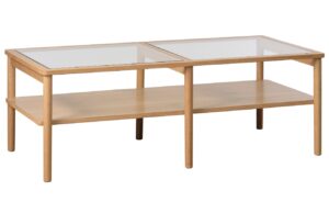 Unique Furniture Dubový konferenční stolek Elba 120 x 60 cm