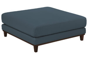 Windsor & Co Manšestrová podnožka Leon 108 x 108 cm