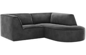 CXL by Christian Lacroix Sametová rohová pohovka Charles 186 cm