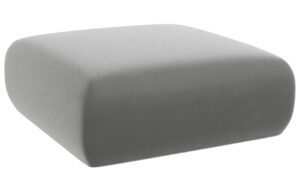 Windsor & Co Sametová podnožka Lola 100 x 100 cm