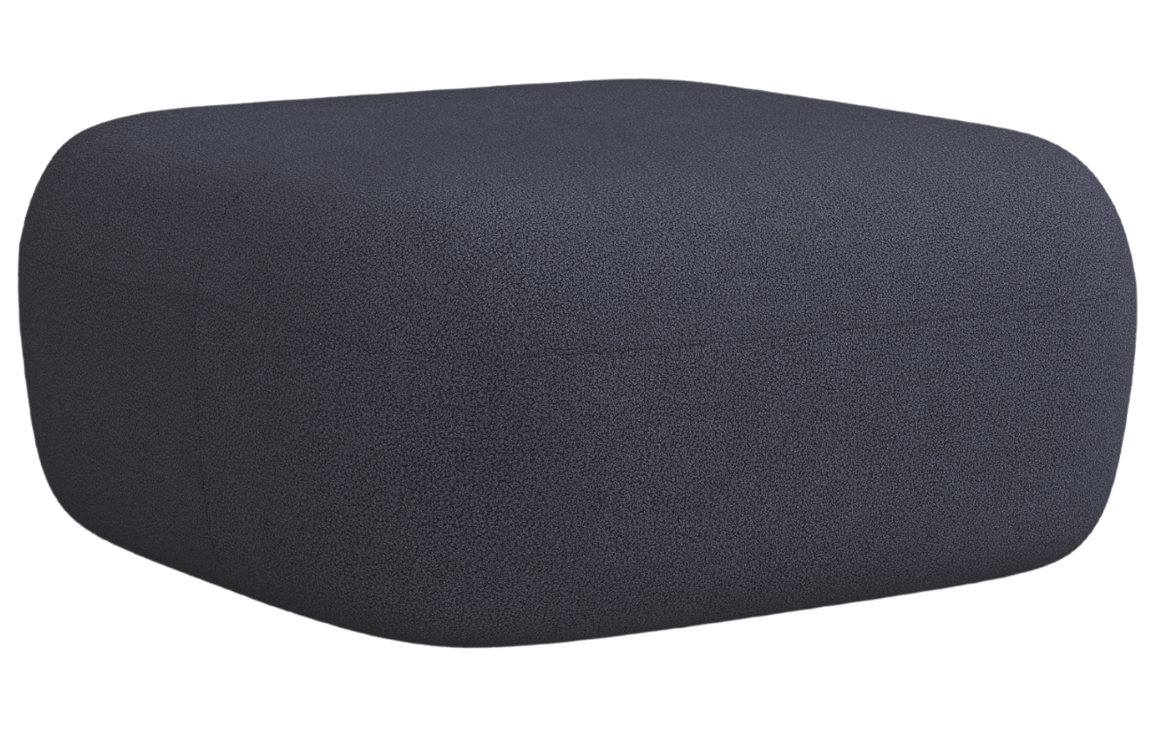 Windsor & Co Bouclé podnožka Aldrin 90 x 88 cm