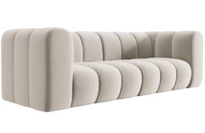 Micadoni Sametová pohovka Lupine 228 cm