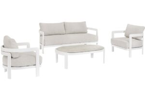 Bizzotto Hliníkový zahradní set pohovky