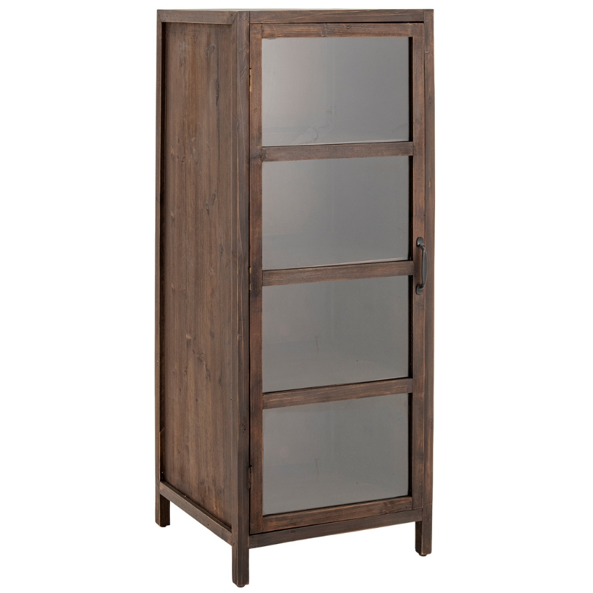 Bloomingville Dřevěná vitrína Marl 125 x 50 cm