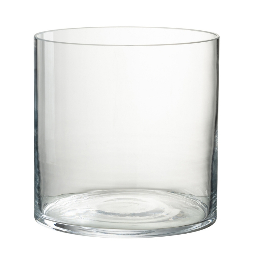 Skleněná váza J-line Mikko 20 cm