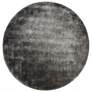 Fargotex Tmavě šedý kulatý koberec Aracelis 300 cm