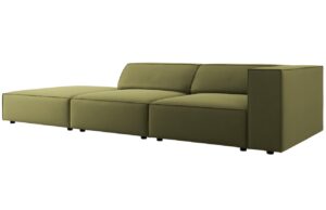 Cosmopolitan Design Sametová pohovka Arendal 262 cm