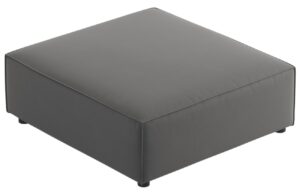 Cosmopolitan Design Sametová podnožka Arendal 102 x 80 cm