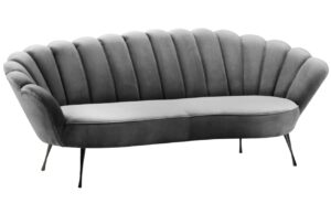 Cosmopolitan Design Sametová pohovka Kingston 224 cm