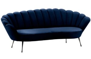 Cosmopolitan Design Sametová pohovka Kingston 224 cm