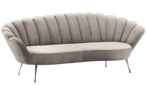 Cosmopolitan Design Sametová pohovka Kingston 224 cm