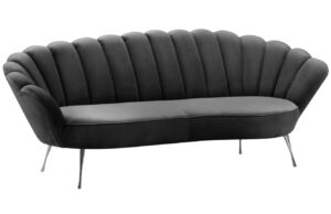 Cosmopolitan Design Sametová pohovka Kingston 224 cm