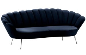 Cosmopolitan Design Sametová pohovka Kingston 224 cm