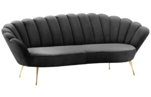 Cosmopolitan Design Sametová pohovka Kingston 224 cm