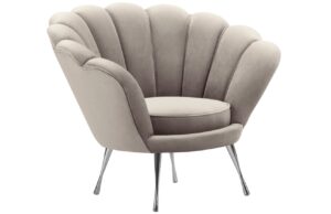 Cosmopolitan Design Sametové křeslo Kingston