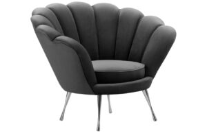 Cosmopolitan Design Sametové křeslo Kingston