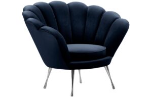 Cosmopolitan Design Sametové křeslo Kingston