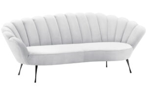 Cosmopolitan Design Sametová pohovka Kingston 224 cm