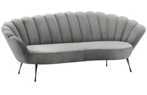 Cosmopolitan Design Sametová pohovka Kingston 224 cm
