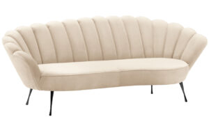 Cosmopolitan Design Sametová pohovka Kingston 224 cm