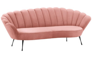 Cosmopolitan Design Sametová pohovka Kingston 224 cm