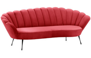 Cosmopolitan Design Sametová pohovka Kingston 224 cm