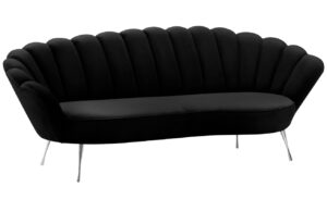 Cosmopolitan Design Sametová pohovka Kingston 224 cm