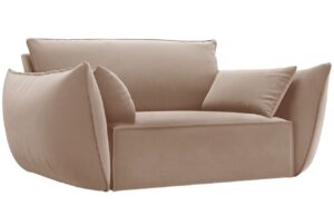 Micadoni Sametové křeslo Kaelle